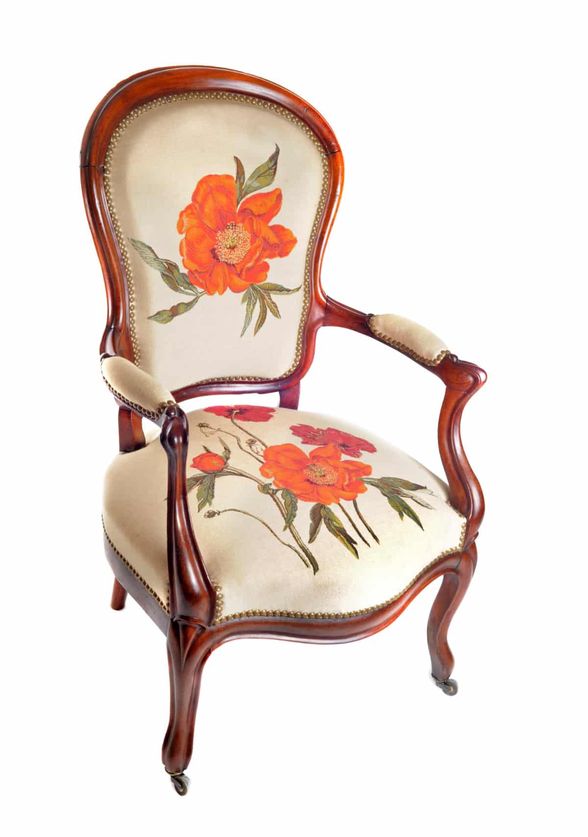 Fauteuil Voltaire restauré