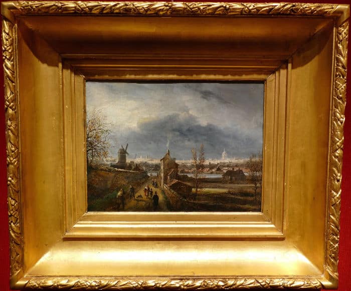 Tableau restauré par M. Daumas