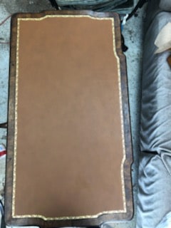 Bureau avec dorure à l'or fin